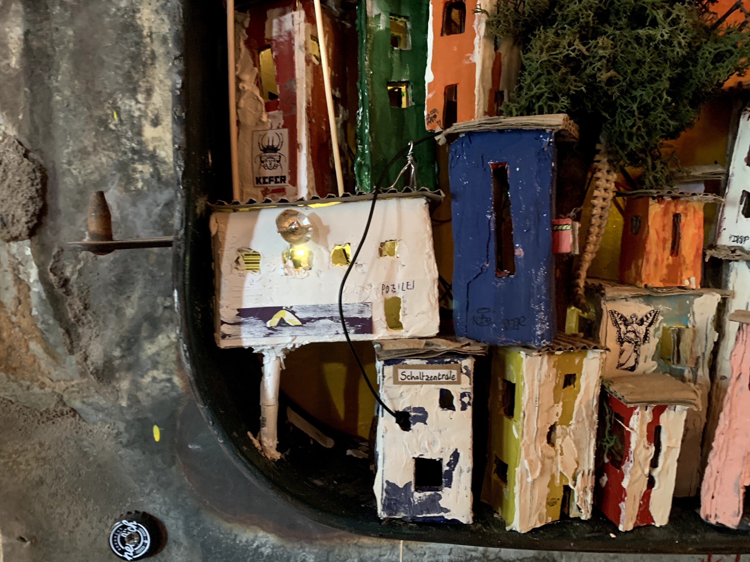 Miniature reference to Kotti inside Green Berlin