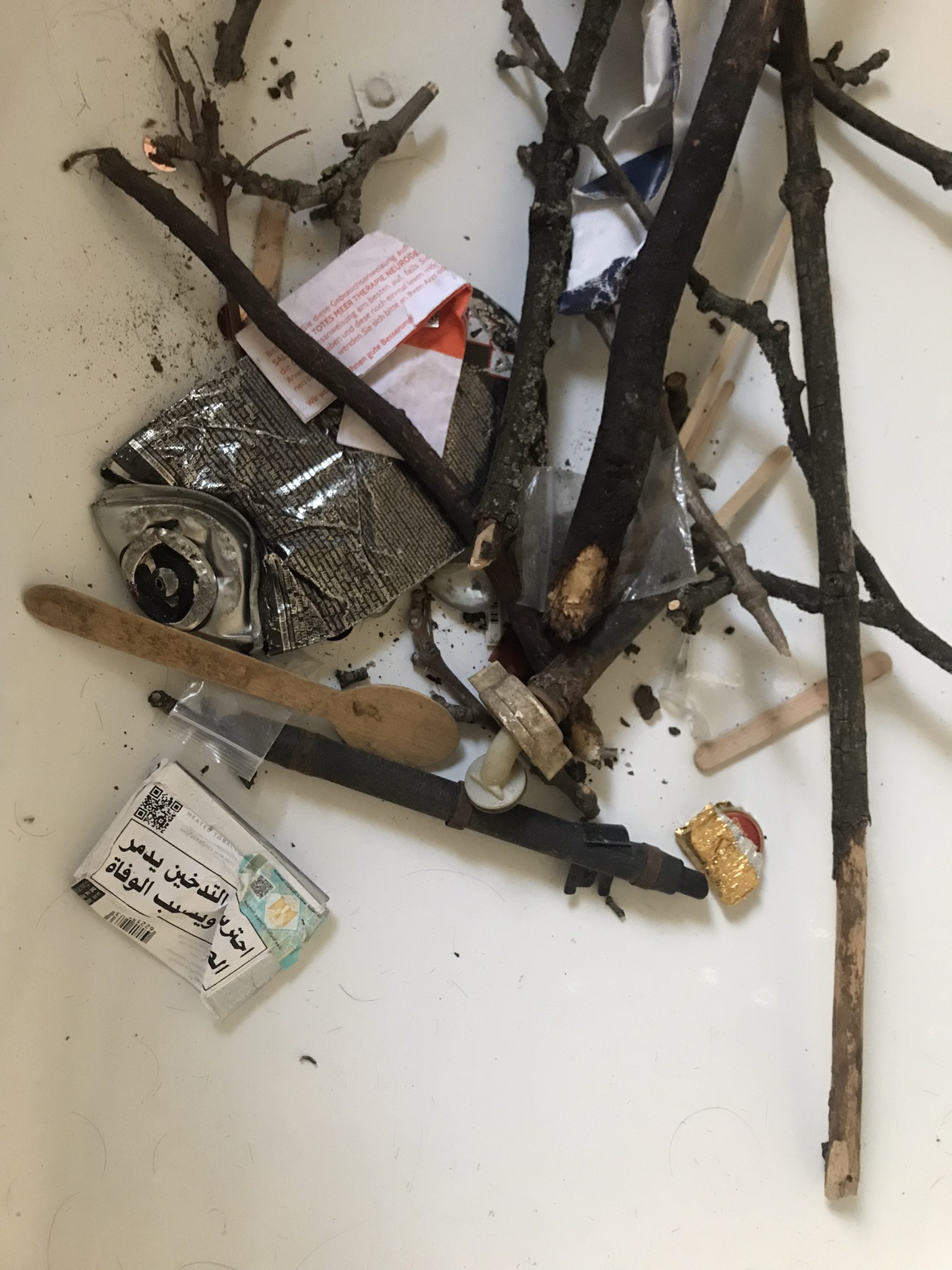 Discarded can material prepared for reuse